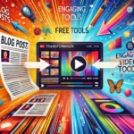 Engaging Videos Using Free Tools